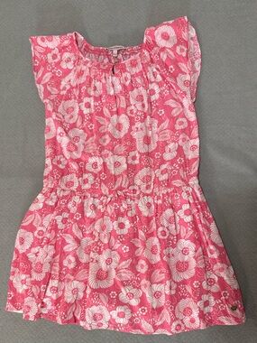 Juicy Couture Pink and White Floral Girls Dress